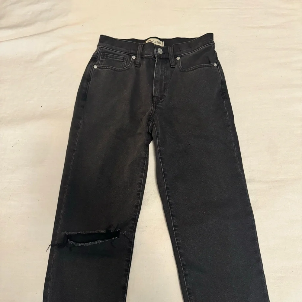 Madewell The GirlJean Black Jeans - Picture 3 of 7